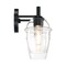 Designers Fountain Summer Jazz 16 in. 2-Light Matte Black Vanity Light with Clear Glass Shades for Bathrooms D310M-2B-MB - alternate 4